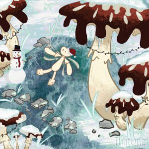 Moeshie's Winter Kaart A6